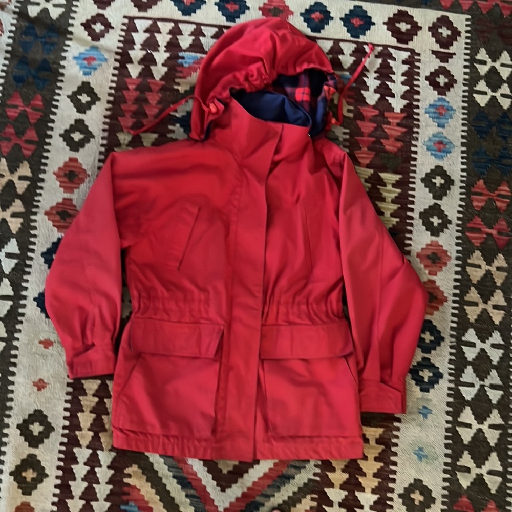 Red Pacific Trail jacket XS George Constanta 90s Normcore